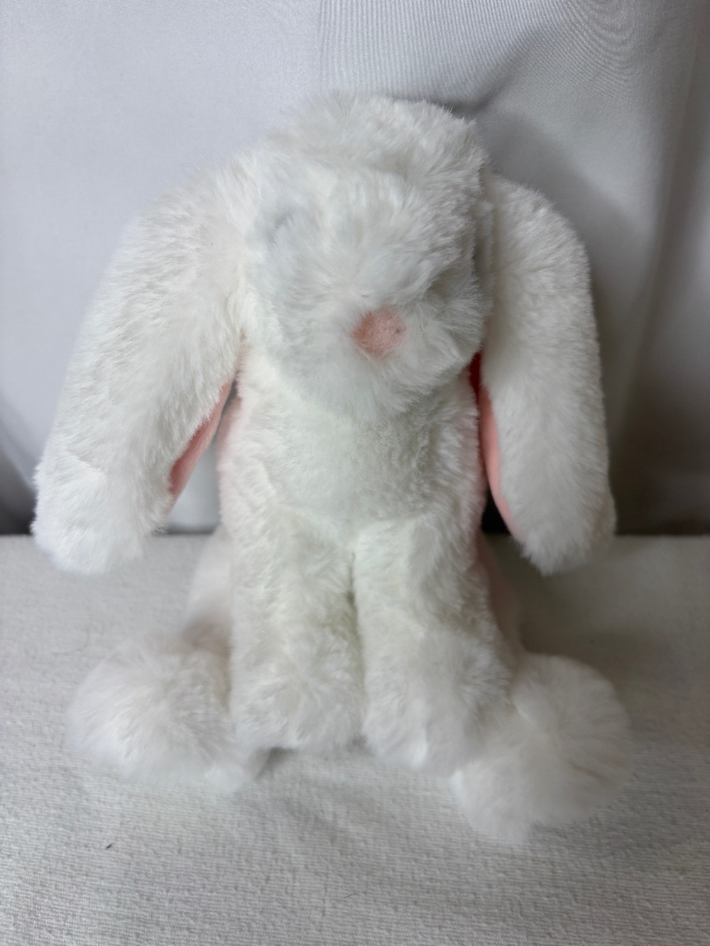 Douglas Maddie Soft White Bunny Rabbit Plush Floppy Stuffed Animal